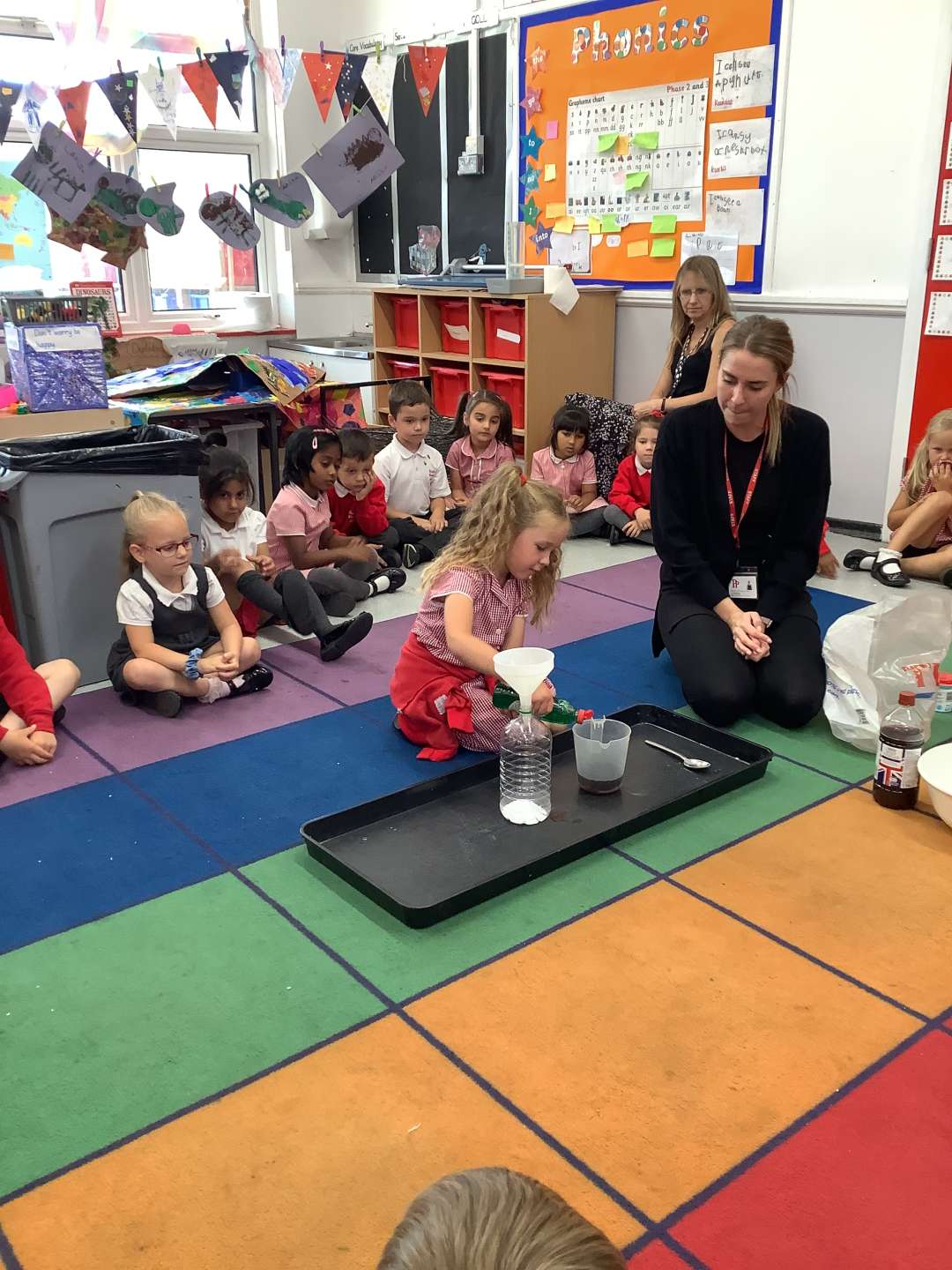 volcano experiment eyfs